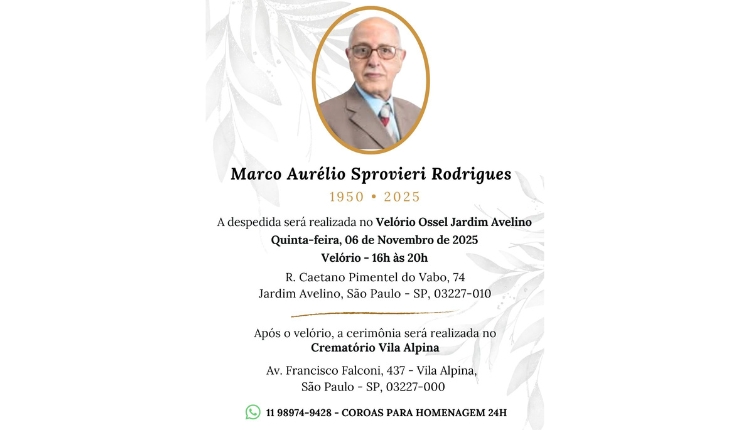 SincoElétrico se despede de seu presidente, Marco Aurélio Sprovieri Rodrigues